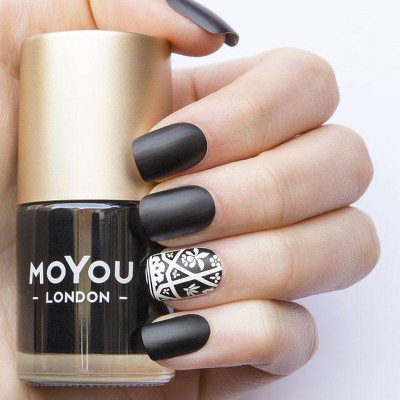 MoYou Stamping Plate Polish Lacquer Stamp Mats Glitter Top Coat Gifts Etc