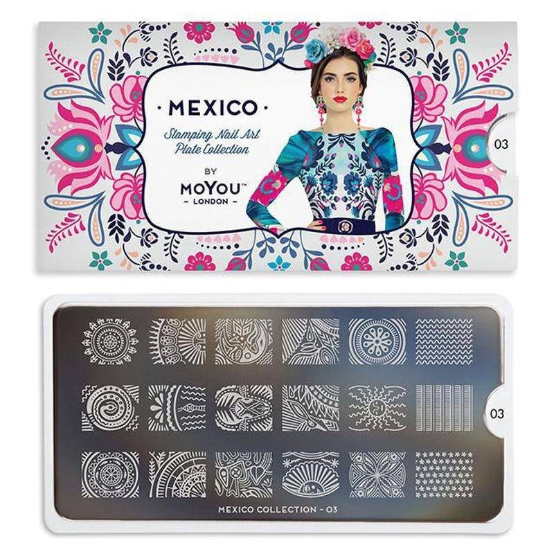 MoYou Stamping Plate Polish Lacquer Stamp Mats Glitter Top Coat Gifts Etc