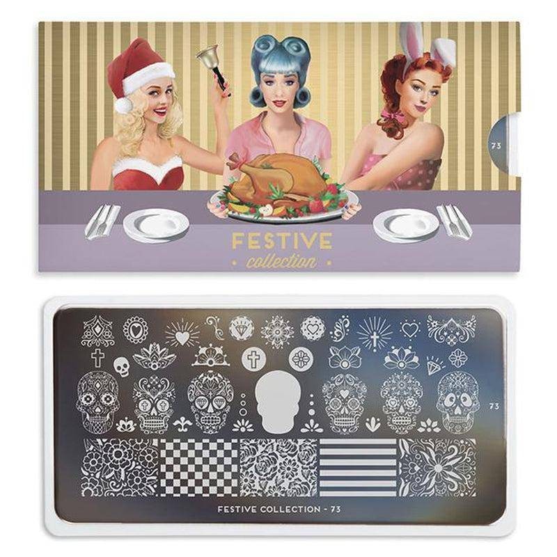 MoYou Stamping Plate Polish Lacquer Stamp Mats Glitter Top Coat Gifts Etc