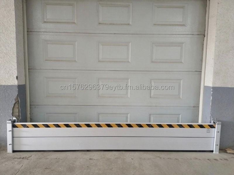 Custom made Flood Defence Barrier for doors, garages, patio, Home, Business. Worldwide delivery.