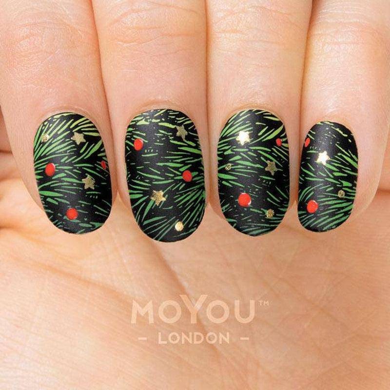 MoYou Stamping Plate Polish Lacquer Stamp Mats Glitter Top Coat Gifts Etc