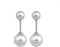 Majorica White Dangle and Drop Earrings 15706.01.2.000.010.1