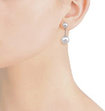 Majorica White Dangle and Drop Earrings 15706.01.2.000.010.1