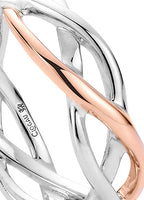 Clogau Eternal Love Weave Ring 3SCMG54