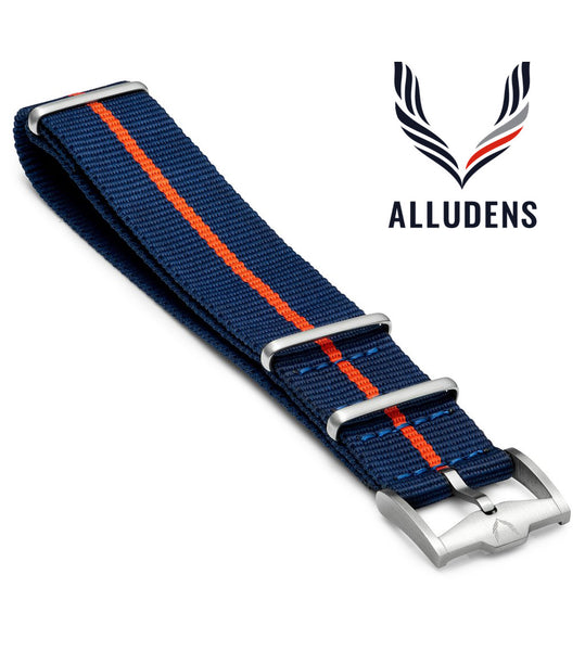 PREMIUM Nato Watch Strap Band Army Military Divers Nylon Mens 20mm NAVY RED RRP £40