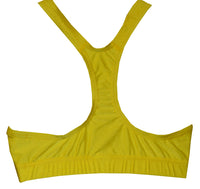 Speedo Mixers Ladies Bikini Swimming Yellow Active top