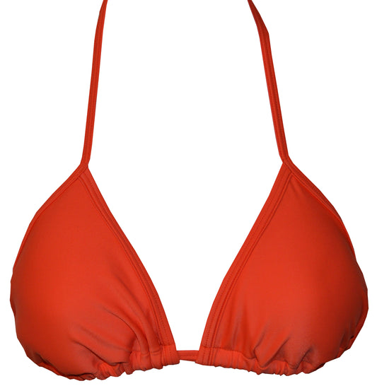 Speedo Mixers Ladies Bikini Swimming Top Orange Triangle