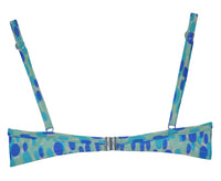 Speedo Mixers Ladies Bikini Swimming Top Blue Hermosa Underwired