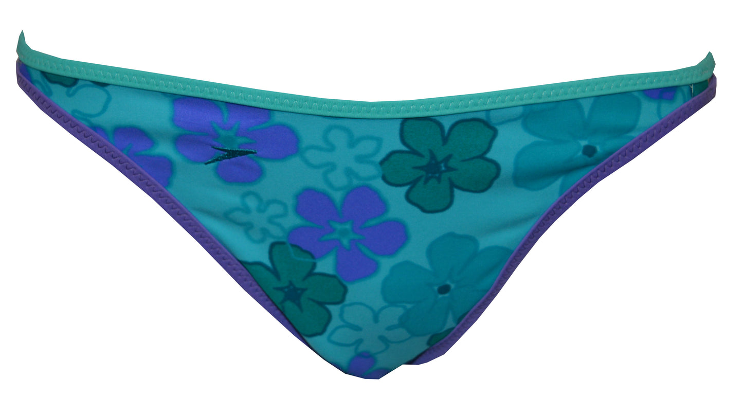Speedo Mixers Ladies Bikini Swimming Blue Mirabeau Double Strap Brief