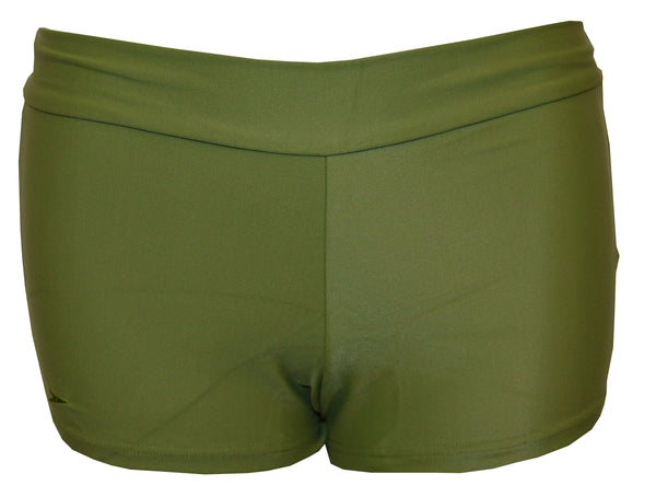 Speedo Mixers Ladies Bikini Swimming Green Boyleg Brief