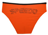 Speedo Mixers Ladies Bikini Swimming Orange / Black Brief