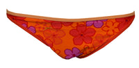 Speedo Mixers Ladies Bikini Swimming Orange Mirabeau Double Strap Brief