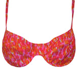 Speedo Mixers Ladies Bikini Swimming Top Pink Hermosa Underwired