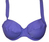 Speedo Mixers Ladies Bikini Swimming Top Purple Underwired