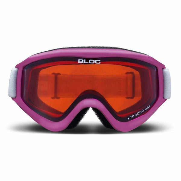 BLOC Shimmer SP1 Pink Ski Snowboarding Goggles for Girls Juniors Children's kids