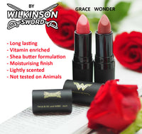 Wilkinson Sword LIMITED EDITION Wonder Woman Lipstick  RRP £10 each