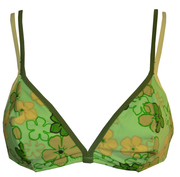 Speedo Mixers Ladies Bikini Swimming Green Mirabeau Double Strap tri top